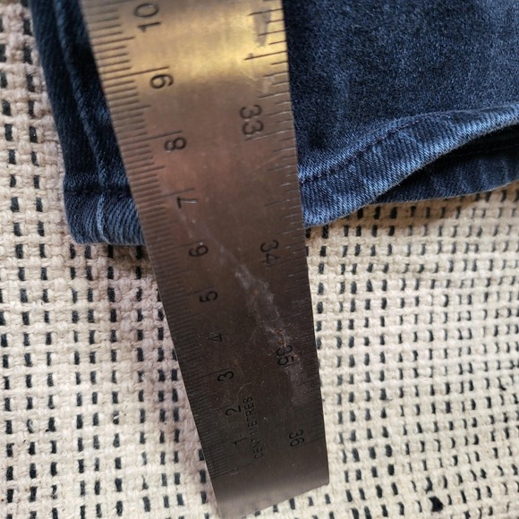 Adriano Goldschmied Everett Jeans Mens 38x34 Blue Slim‎ Straight AG Denim USA - Picture 7 of 9